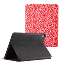 Selencia Vivid Tablet Case Apple iPad Air 11 inch (2026) M4 / (2025) M3 / (2024) M2 / Air 5 (2022) / Air 4 (2020) - Wild Spots Lipstick