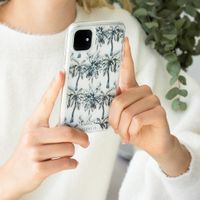 Selencia Zarya Fashion Extra Beschermende Backcover Apple iPhone 12 Mini - Palmtree