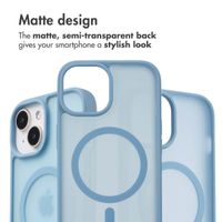 imoshion Colour Guard Back Cover with MagSafe Apple iPhone 15 - Light blue