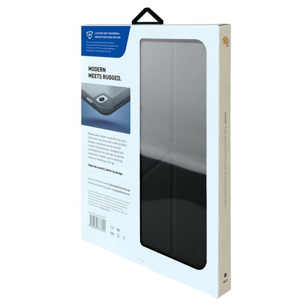 Uniq Moven Case iPad 9 (2021) 10.2 inch / iPad 8 (2020) 10.2 inch / iPad 7 (2019) 10.2 inch - Grey