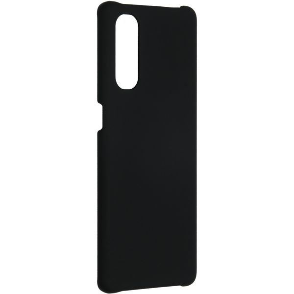 Effen Backcover Oppo Find X2 - Zwart
