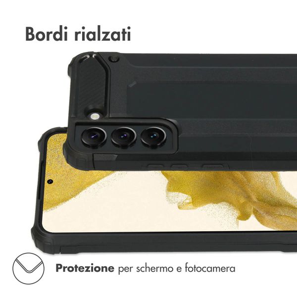 imoshion Rugged Xtreme Backcover Samsung Galaxy S22 Plus - Zwart