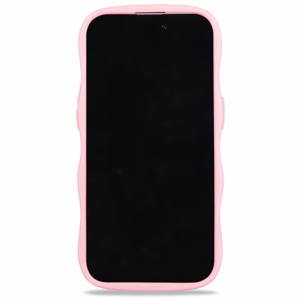 Holdit Wavy Case Apple iPhone 14 Pro - Roze