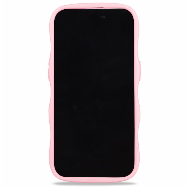 Holdit Wavy Case iPhone 14 Pro - Pink