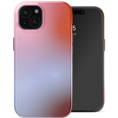 Selencia Vivid Backcover met MagSafe Apple iPhone 15 - Gradient Soft Blush