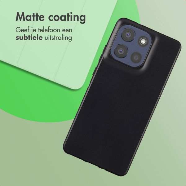imoshion Color Backcover Motorola Moto G86 Power - Zwart