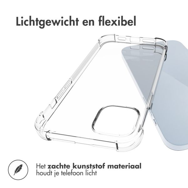 imoshion Shockproof Case Apple iPhone 15 Plus - Transparant