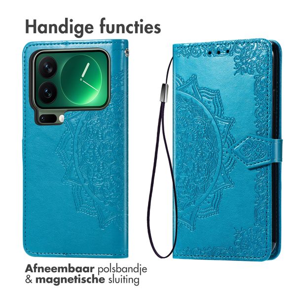 imoshion Mandala Bookcase Xiaomi 17 Pro Max - Turquoise