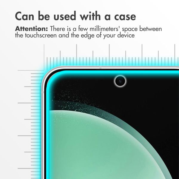 Accezz Tempered Glass Screen Protector 2-pack Samsung Galaxy S24 FE / A36 / A37 / A56