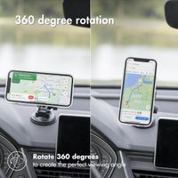 Accezz Telefoonhouder auto iPhone 12 - MagSafe - Dashboard en voorruit - Magnetisch - Zwart