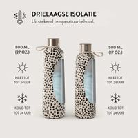Burga Water Bottle - 500 ml - Almond Latte