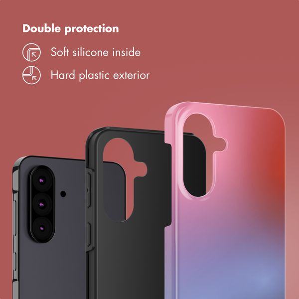 Selencia Vivid Back Cover Samsung Galaxy A37 (5G) - Gradient Soft Blush