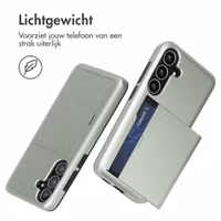 imoshion Backcover met pasjeshouder Samsung Galaxy S25 FE - Groen
