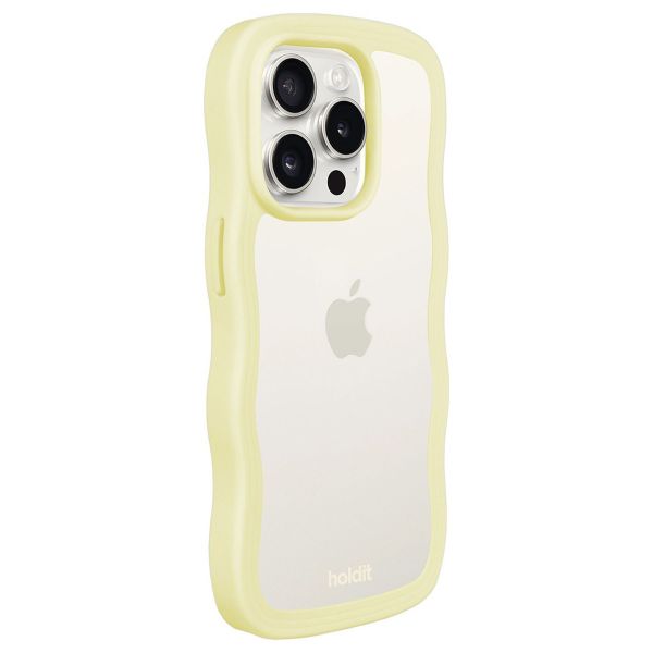 Holdit Wavy Case iPhone 15 Pro Max - Lemonade