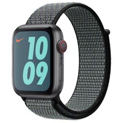 Apple Nike Sport Loop Band Apple Watch Series 1-10 / SE / Ultra (2) - 42/44/45/46/49 mm - Indigo / Lime Blast