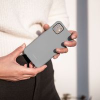 imoshion Color Backcover met afneembaar koord iPhone X / Xs - Grijs