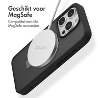 Accezz Ring Stand Backcover met MagSafe Apple iPhone 15 Pro - Zwart