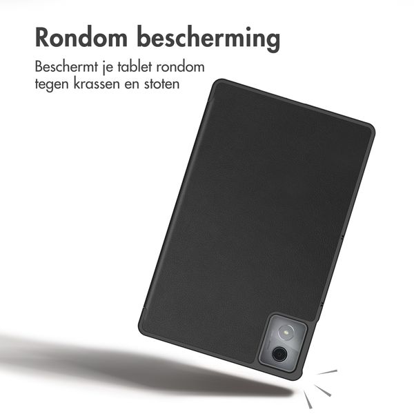 imoshion Trifold Bookcase Lenovo Tab K11 Plus - Zwart