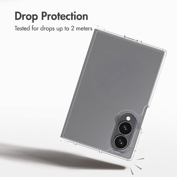 Accezz Xtreme Impact Back Cover Samsung Galaxy Z Fold 8 - Transparent