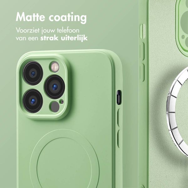 imoshion Color Backcover met MagSafe Apple iPhone 14 Pro - Groen