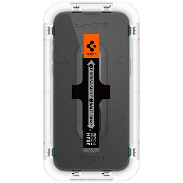 Spigen GLAStR EZ Fit Screen Protector 2 Pack + Applicator Apple iPhone 14 Pro Max
