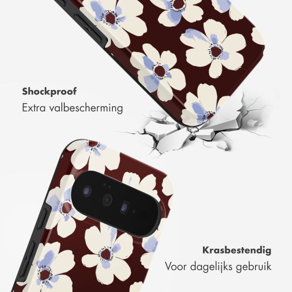 Selencia Vivid Backcover met MagSafe Google Pixel 11 Pro - Choco Flower Pop