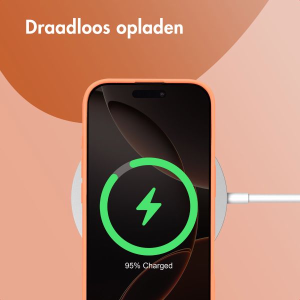 imoshion Color Backcover Apple iPhone 16 Pro - Apricot Crush Orange