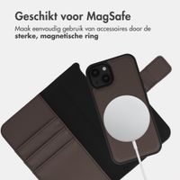 imoshion Uitneembare 2-in-1 Luxe Bookcase Apple iPhone 14 - Bruin