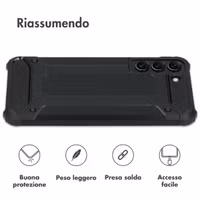 imoshion Rugged Xtreme Backcover Samsung Galaxy S22 Plus - Zwart