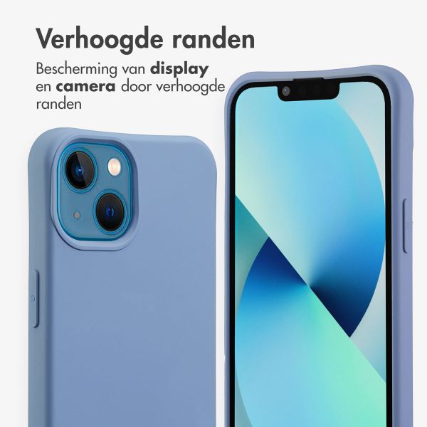imoshion Color Backcover met afneembaar koord MagSafe Apple iPhone 13 - Ash Blue