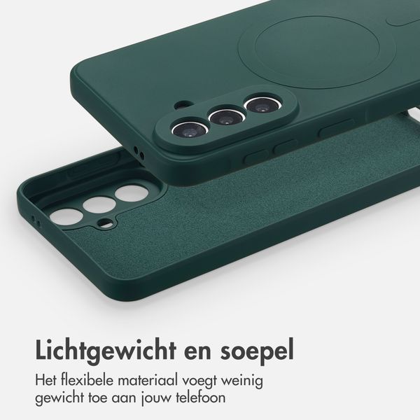 imoshion Color Backcover met MagSafe Samsung Galaxy A57 (5G) - Donkergroen