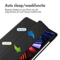 imoshion Trifold Hardcase Bookcase Apple iPad Pro 12.9 (2018/2020/2021/2022) - Zwart