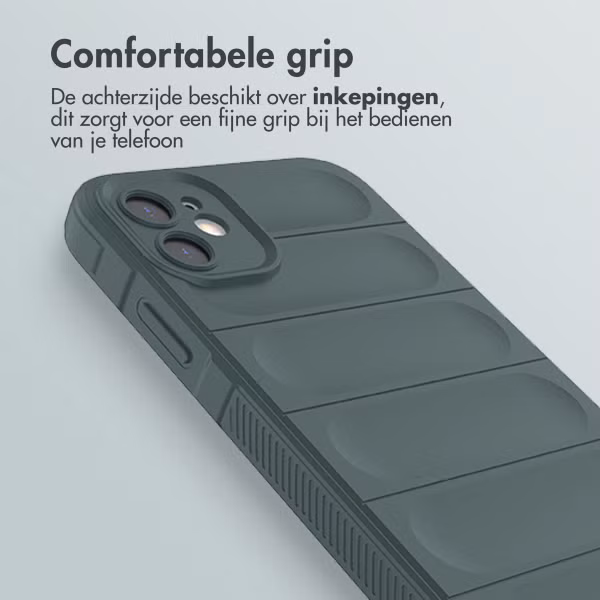 imoshion EasyGrip Backcover Apple iPhone 11 - Donkergroen