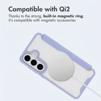 imoshion Transparent Bookcase with MagSafe Samsung Galaxy S26 - Lilac
