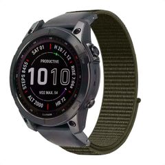 imoshion QuickFit® Nylon bandje  - Garmin 20 mm aansluiting - Maat L/XL - Groen