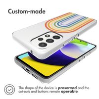 imoshion Design hoesje Samsung Galaxy A53 - Rainbow