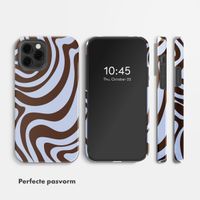 Selencia Vivid Backcover Apple iPhone 12 (Pro) - Dream Swirl Chocolate