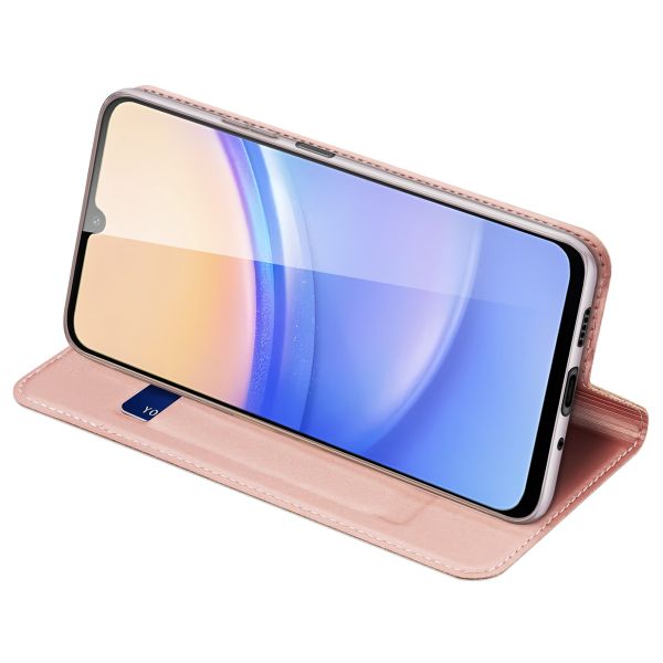 Dux Ducis Slim Softcase Bookcase Samsung Galaxy A16 (5G) - Rosé Goud