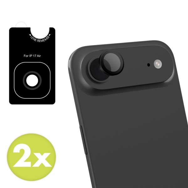imoshion 2 Pack Camera lens protector Apple iPhone Air - Zwart