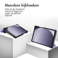 imoshion Trifold Bookcase Samsung Galaxy Tab A11 / A9 8.7 inch - Lila