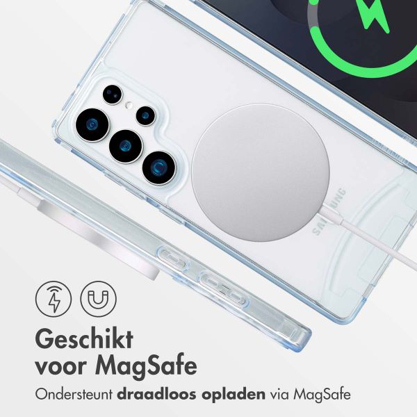 imoshion MagSafe Backcover met afneembaar koord Samsung Galaxy S24 Ultra / S25 Ultra - Transparant