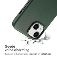 Accezz MagSafe Leather Backcover Apple iPhone 15 - Cedar Green