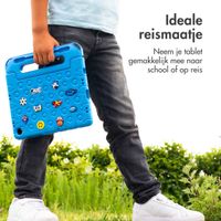 imoshion Kidsproof tablethoes met afneembare dolls Apple iPad 9 (2021) 10.2 inch / iPad 8 (2020) 10.2 inch / iPad 7 (2019) 10.2 inch - Blauw