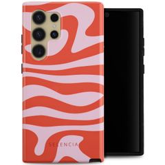 Selencia Vivid Backcover Samsung Galaxy S24 Ultra - Dream Swirl Pink