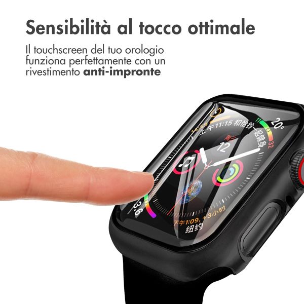 imoshion Full Cover Hardcase Apple Watch 4 / 5 / 6 / SE - 44 mm - Zwart