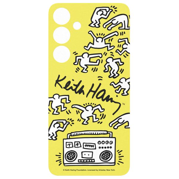 Samsung Originele Keith Haring Dance Plate Galaxy S24 Plus - Yellow