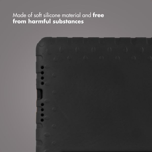 imoshion Kids-Proof Back Cover with Handle Apple iPad 9 (2021) 10.2 inch / iPad 8 (2020) 10.2 inch / iPad 7 (2019) 10.2 inch - Black