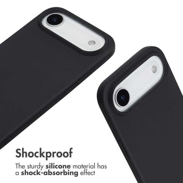 imoshion Silicone Case with Strap Apple iPhone Air - Black