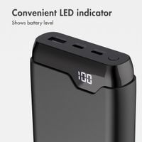imoshion Powerbank 27,000 mAh - Quick Charge and Power Delivery - Black