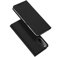 Dux Ducis Slim Softcase Bookcase Sony Xperia 10 V - Zwart